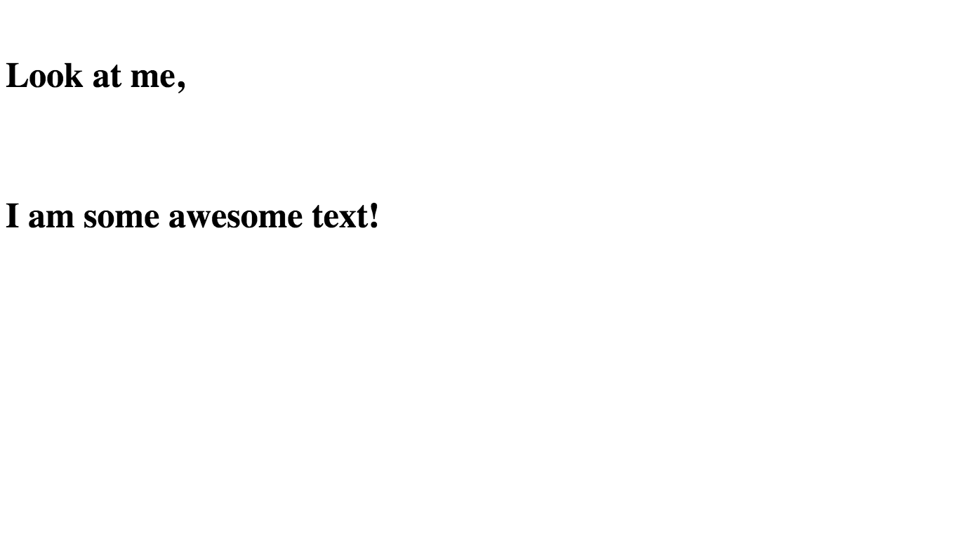 There is now much more space between the lines of text