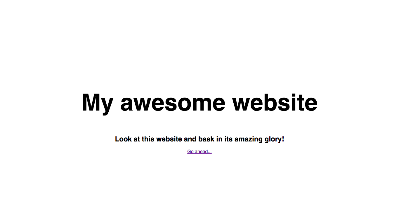 The title is now larger!