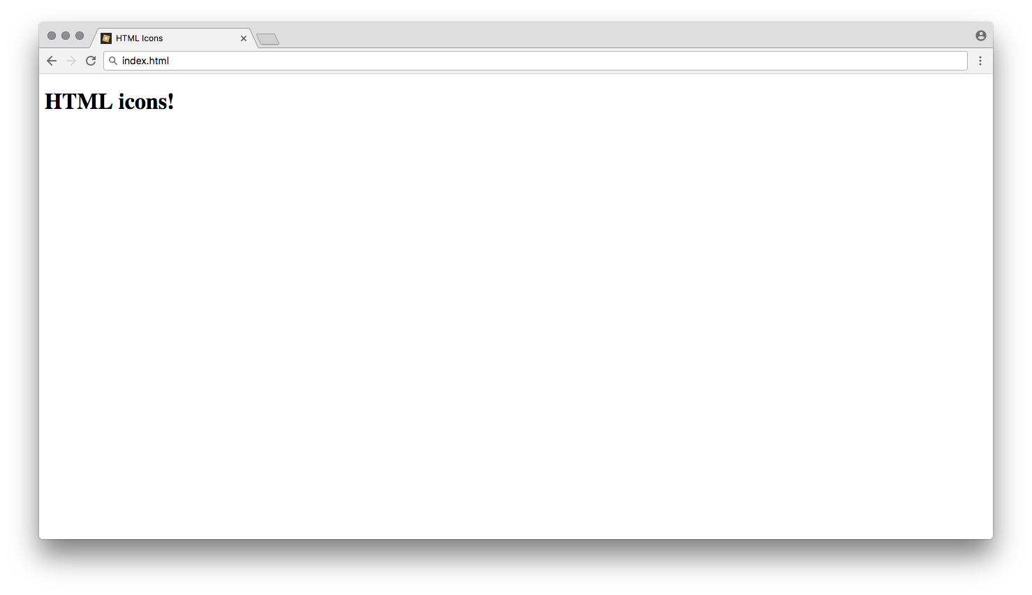 Our favicon now shows up!