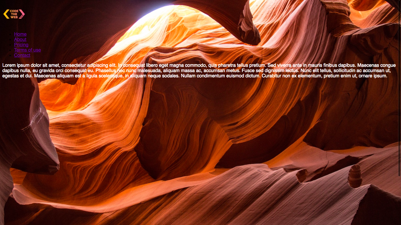 The result of the styles so far