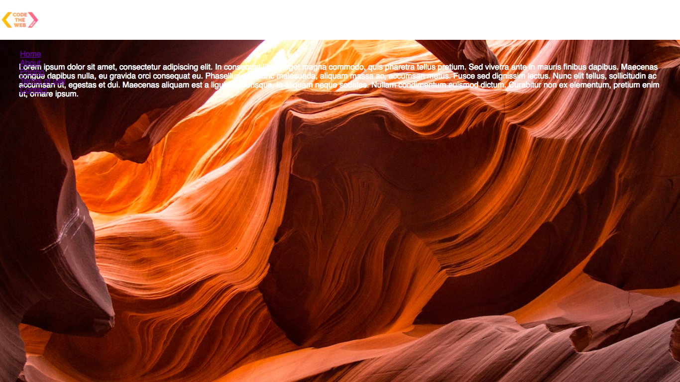 Now the text has some padding